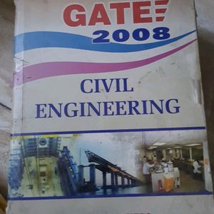 Gate For Civil Engineering 2008