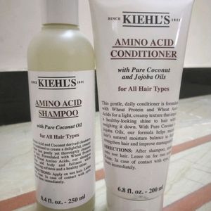 A mild shampoo & Conditioner Coconut Oil and Amino