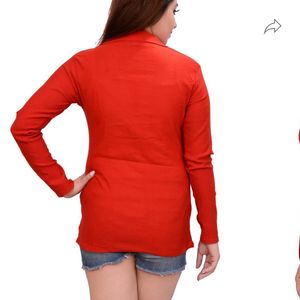 WOMEN RED COAT/BLAZER