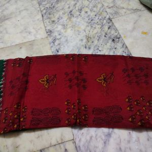 Very Beautiful 100% Cotton Saree