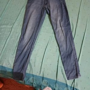 Ladies Jeans Slightly Torned