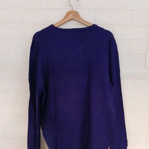 Brinjal Colour Light Weight Warm Sweater