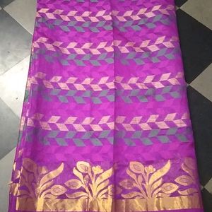 Chanderi Cotton Saree