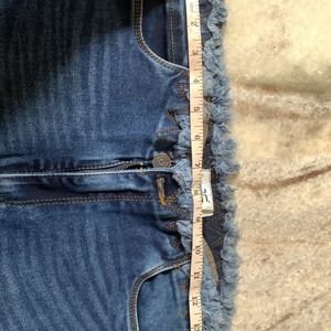 Blue skinny fit jeans