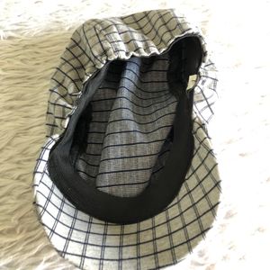 Grey Checked Cap(Boy’s)