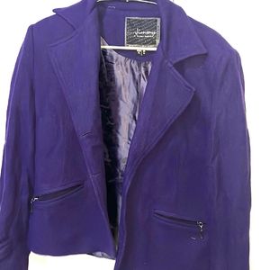 Purple Blazer