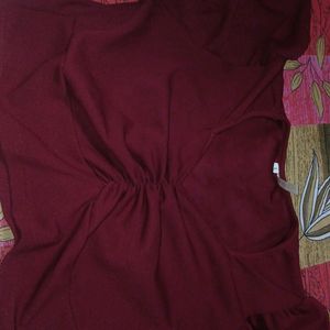 Beautiful Maroon Color Top