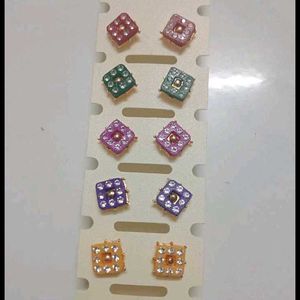 Pack Of 6 Earrings