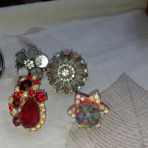 Set Of 5 Rings