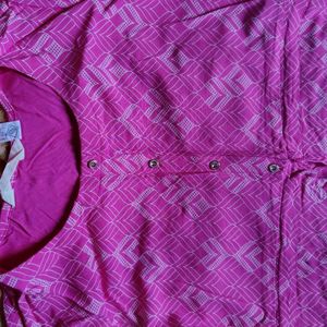 Pink Colour Kurta