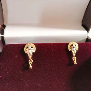 Gold Plated Earrings 5 Pairs