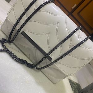 White Sling Bag