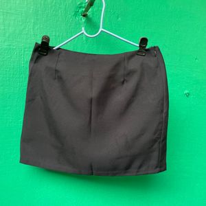 Korean Style A Line Mini Skirt