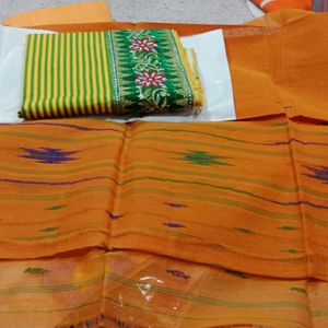 Manipuri Mekhla Sador Set ( Cotton Phitup , Phanek