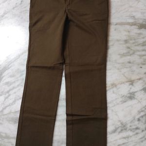 Brand New Unused Kumar Brown Formal Pant