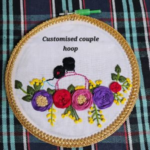 Customised Couple Hoops