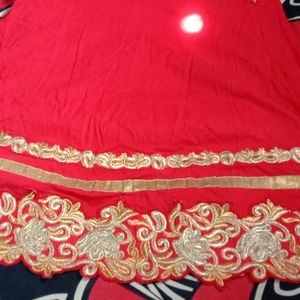 Red Gown Cotton