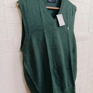 Sea Green Winters Half Sweater