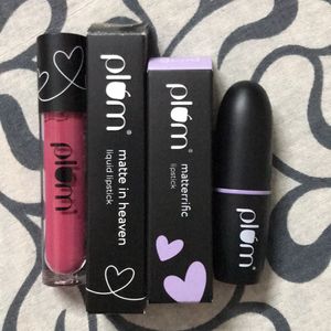 Plum Matterrific & Matte In Heaven Lipstick Pack 2