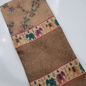 Floral Design Saree