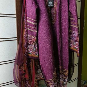 New Pakistani Embroidered Suit