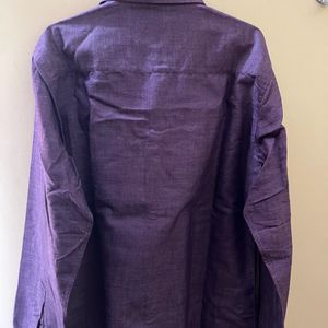 Men Purple Shirt