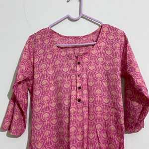 Rose Pink Kurta