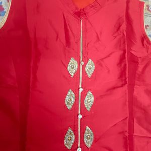 Silk A Line Kurta