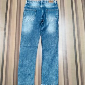 V-34 Size-28 Straight Women Denim Jeans