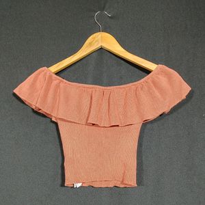 Brick Red Cotton Top (Women)