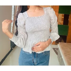 Affordable Smocked Top