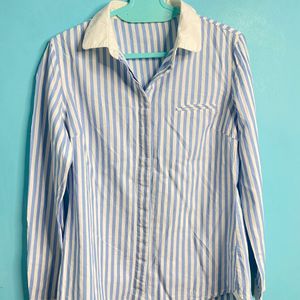 Blue Striped Shirt