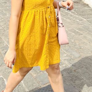 Westside Mustard Yellow Dress