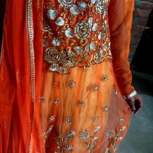 A New Gown Orange Colour