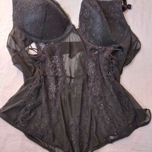 lace lingerie bodysuit