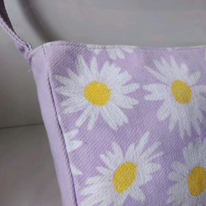 Ecoright Lilac Baguette Shoulder Bag