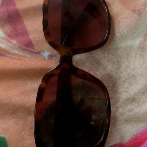 Price Drop- Brown Square Printed Frame SunGlass