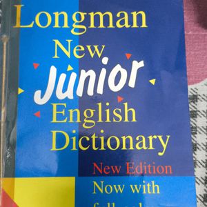 Longman New Junior English Dictionary