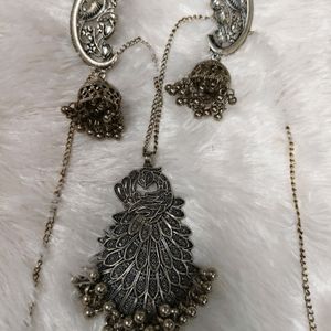 Festival Collection Oxidized Jewellery Set