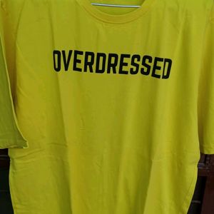 Yellow Oversized Tshirt