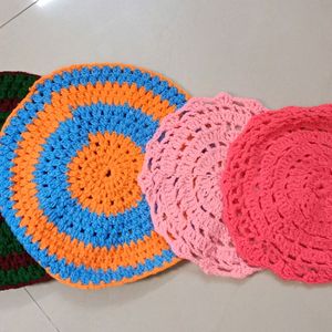 Crochet Round Mats