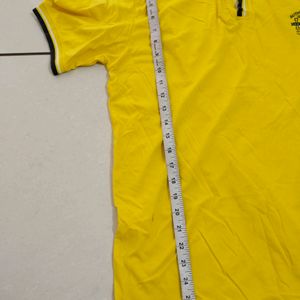 Yellow Brand New Tishirt For Men