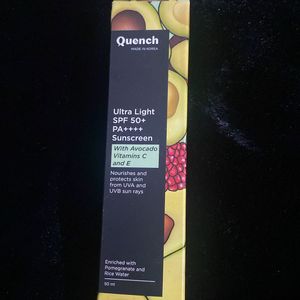 New Quench Korean Sunscreen !!