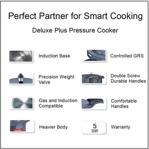 Prestige Deluxe Pressure Cooker