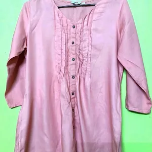 Peach Color New Top For Ladies