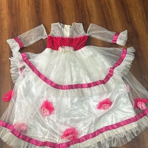 Designer birthday dress for 4-6yrs old girl