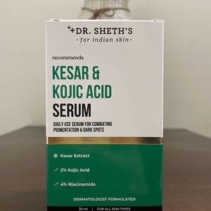 Dr Sheths Kesar & Kojic Acid Serum New