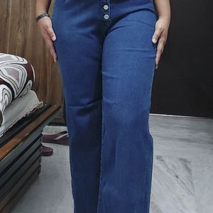 High Waist Flared Jeans