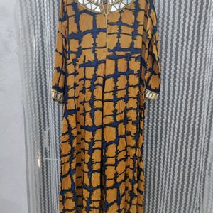 Mustard yellow Kurti