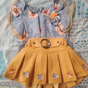 Cute Skirt With Top